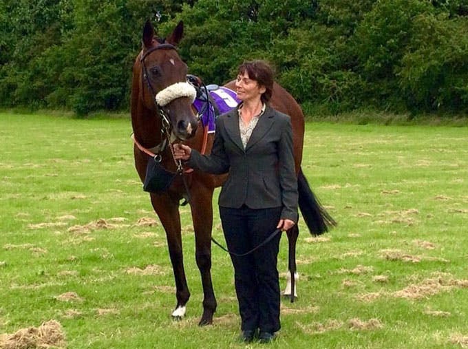 Beth Kerslake with her horse